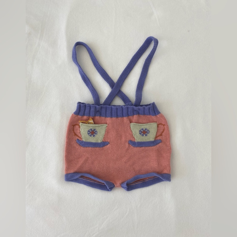 Oeuf NYC teacup overalls